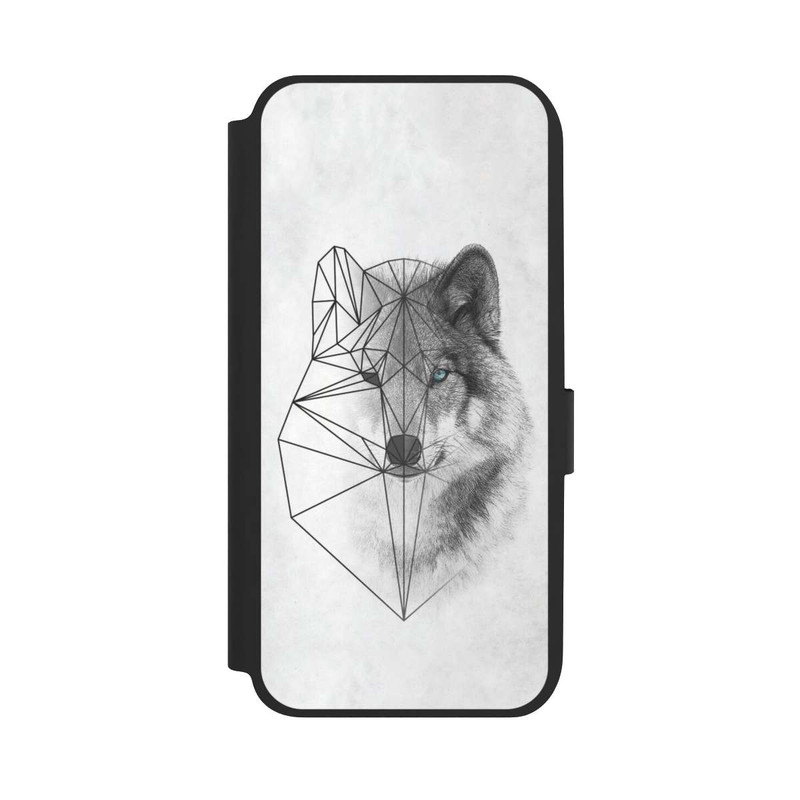 Galaxy A14 5G NIVOflip Polygonaler Wolf