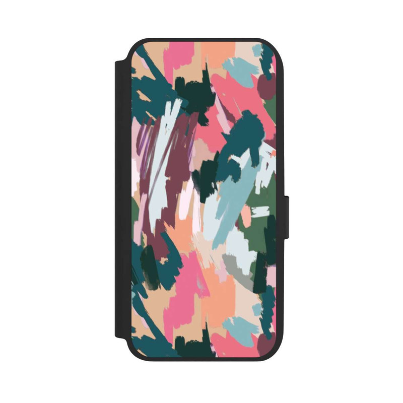 Galaxy A14 5G NIVOflip Abstrakte künstlerische Textur Rosa
