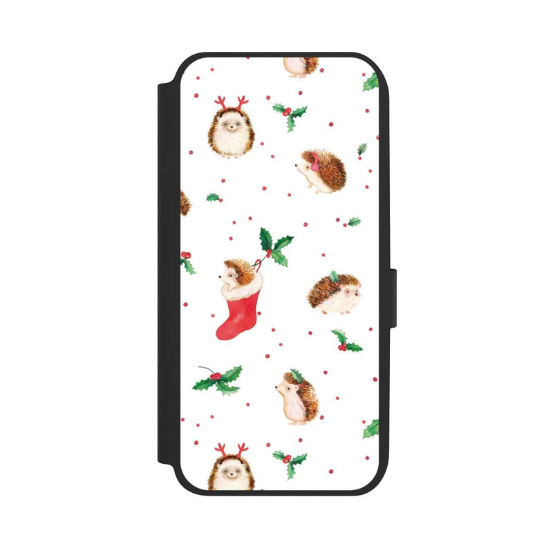 Galaxy A14 5G NIVOflip Christmas Cute Hedgehog