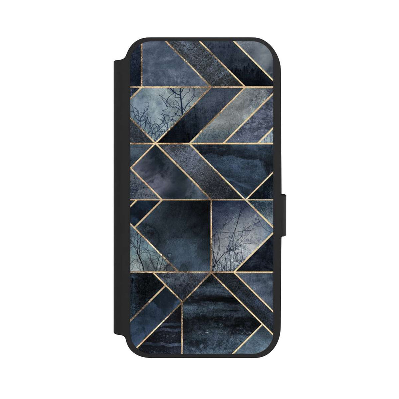 Galaxy A14 5G NIVOflip Nature Abstraite Bleu Foncé
