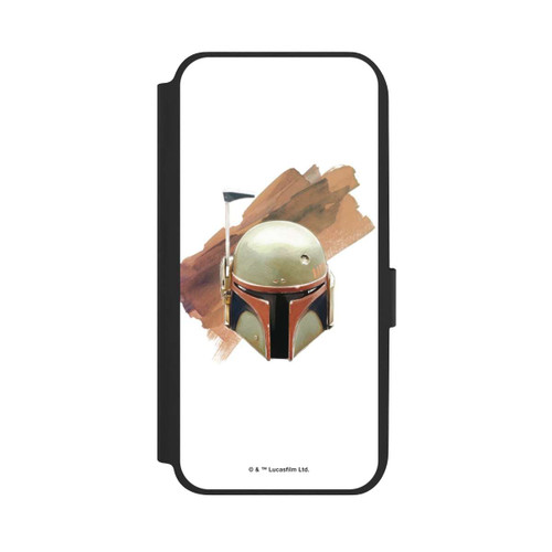 Samsung Galaxy A14 5G NIVOflip Boba Fett Helm Weiß
