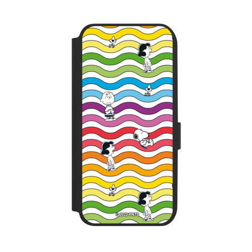 Samsung Galaxy A14 5G NIVOflip Snoopy Pattern Rainbow