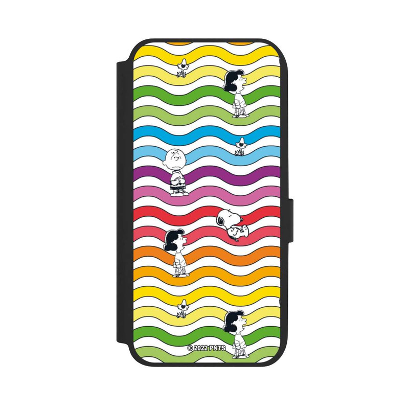 Galaxy A14 5G NIVOflip Snoopy Pattern Rainbow