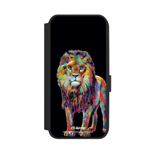 Samsung Galaxy A14 5G NIVOflip Löwe Bunte Kunst von P.D. Moreno