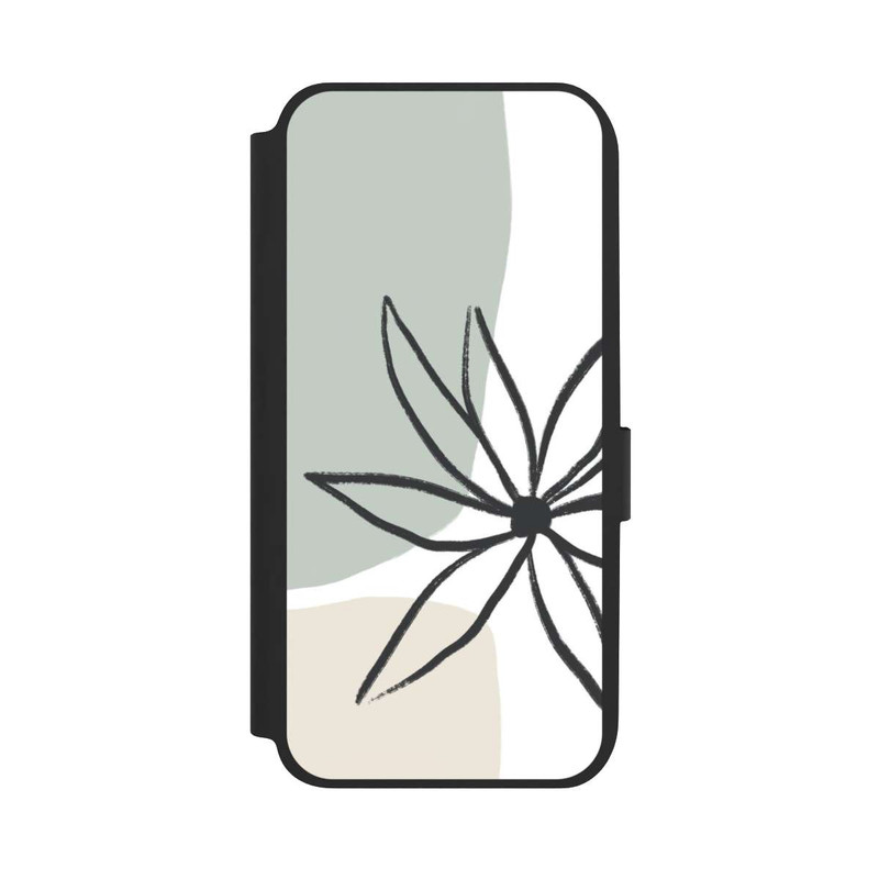 Galaxy A14 5G NIVOflip Fleur Menthe & Crème