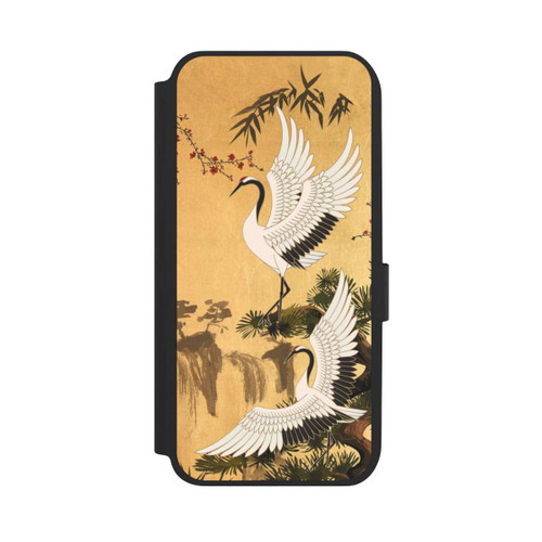 Samsung Galaxy A14 5G NIVOflip Kraniche Gold Japan 2