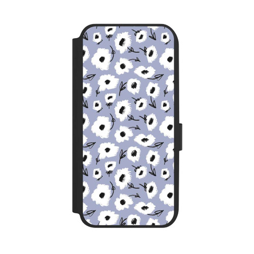 Samsung Galaxy A14 5G NIVOflip Flower Pattern Lila