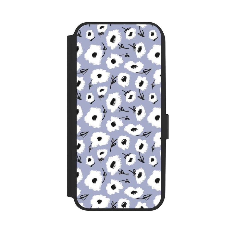 Galaxy A14 5G NIVOflip Pattern Fleurs Lilas