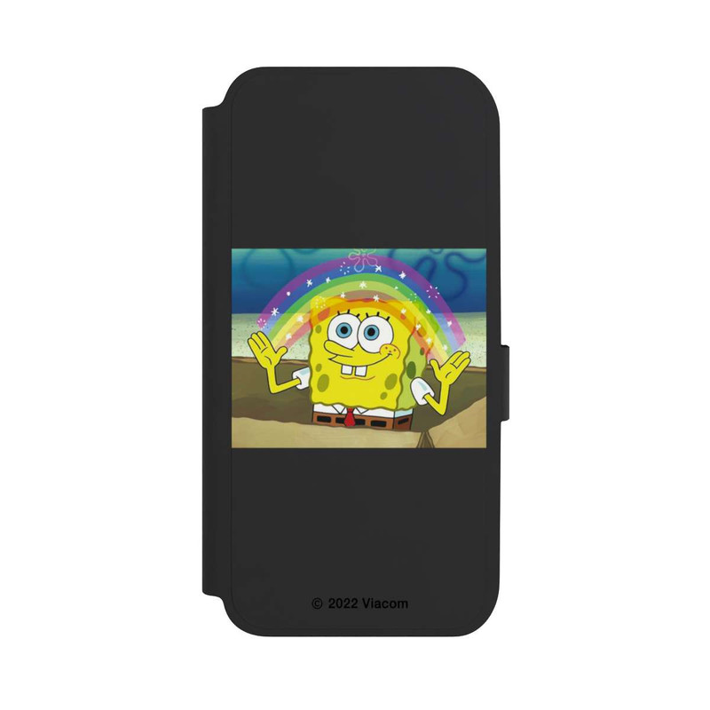 Galaxy A14 5G NIVOflip Spongebob - Regenbogen Meme transparent