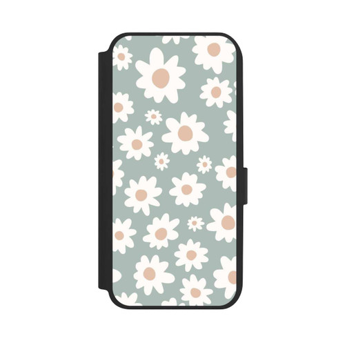 Samsung Galaxy A14 5G NIVOflip Gänseblümchen Muster grün