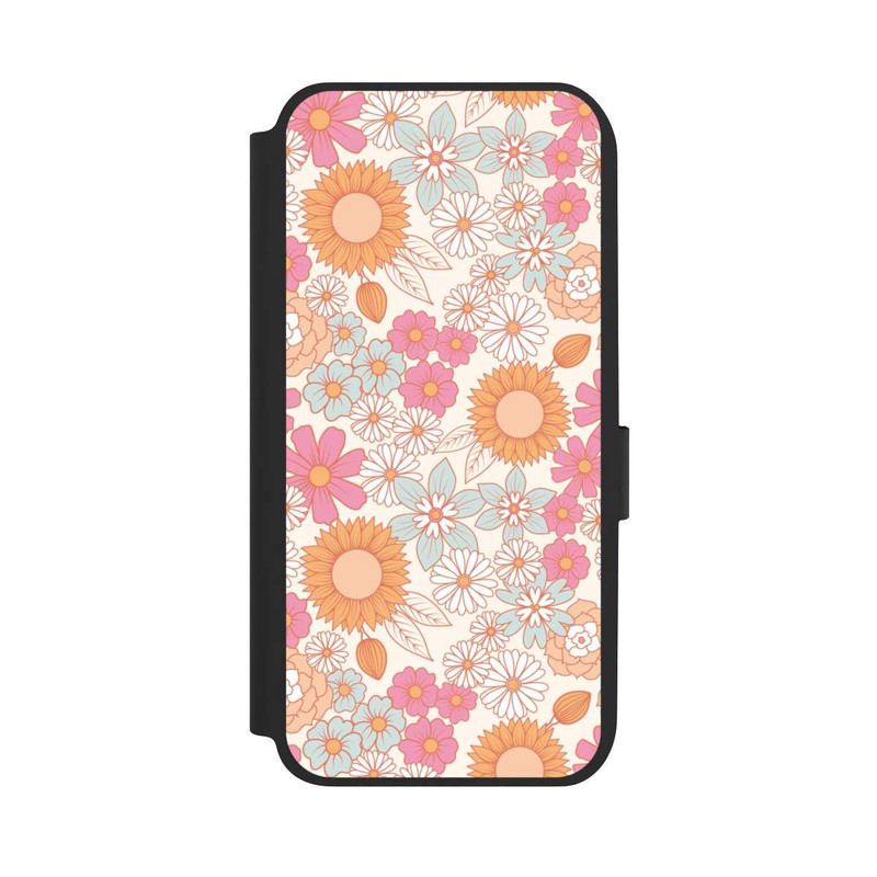 Galaxy A14 5G NIVOflip Retro Boho Blumen