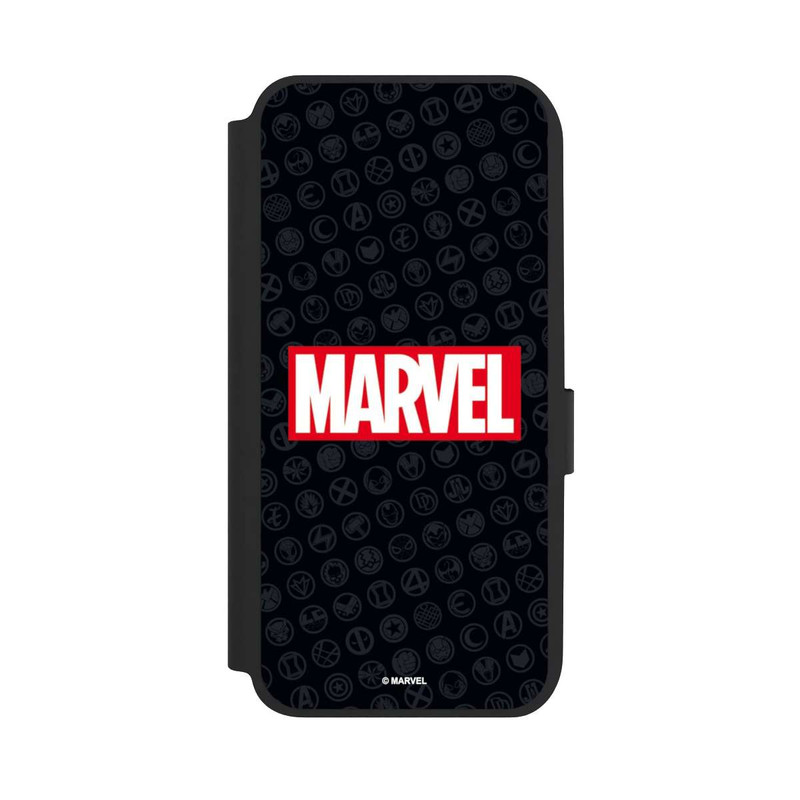 Galaxy A14 5G NIVOflip Marvel Logo Noir Rouge