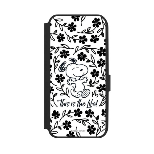 Samsung Galaxy A14 5G NIVOflip Snoopy schwarz und weiß This Is The Life