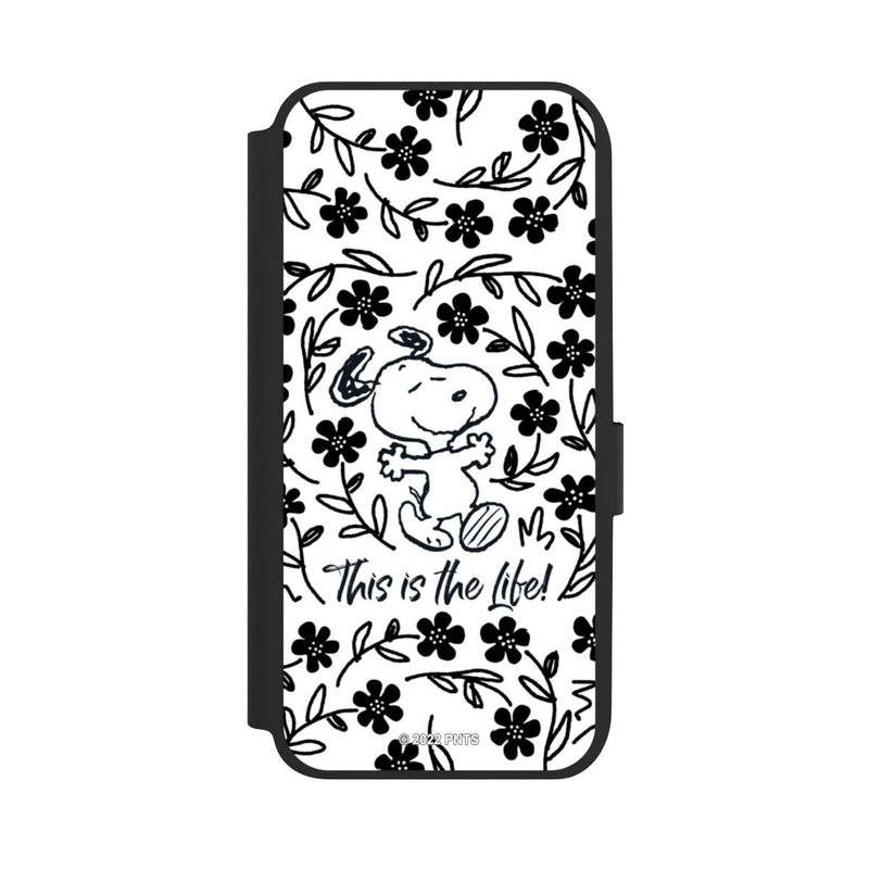 Galaxy A14 5G NIVOflip Snoopy This Is The Life Noir & Blanc