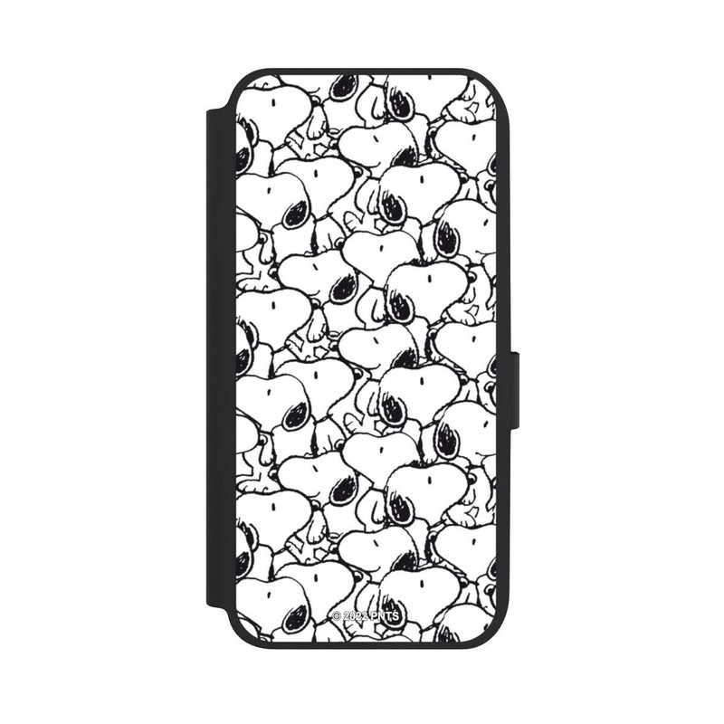 Galaxy A14 5G NIVOflip Snoopy Pattern Noir & Blanc