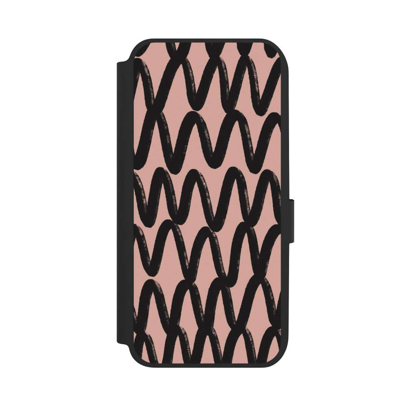 Galaxy A14 5G NIVOflip Zig Zag Noir