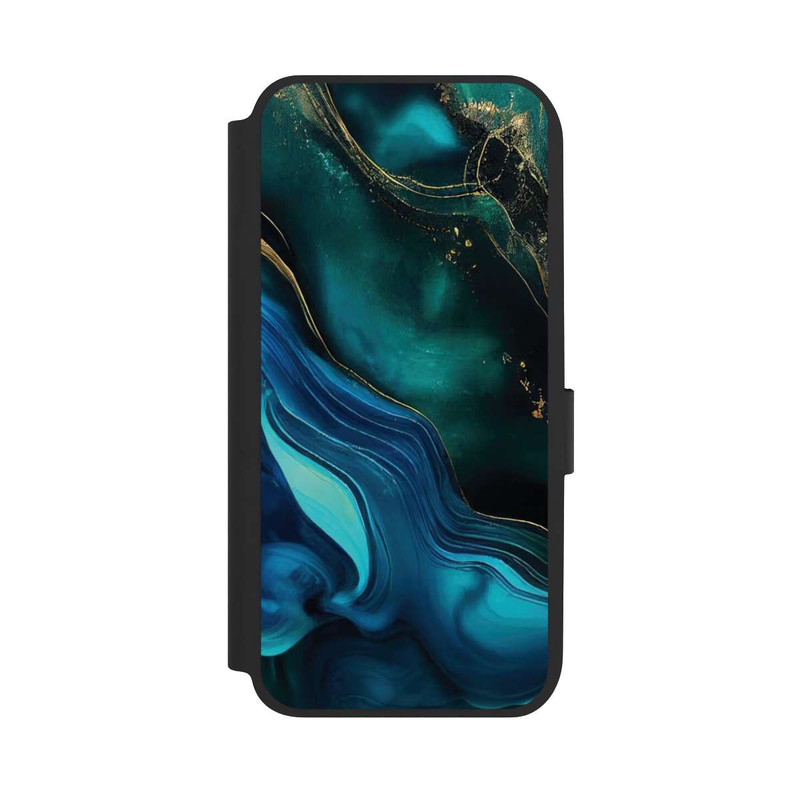 Galaxy A14 5G NIVOflip Blue Gold Ink