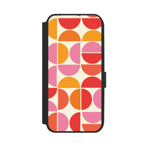 Samsung Galaxy A14 5G NIVOflip Retro Trend Muster Orange