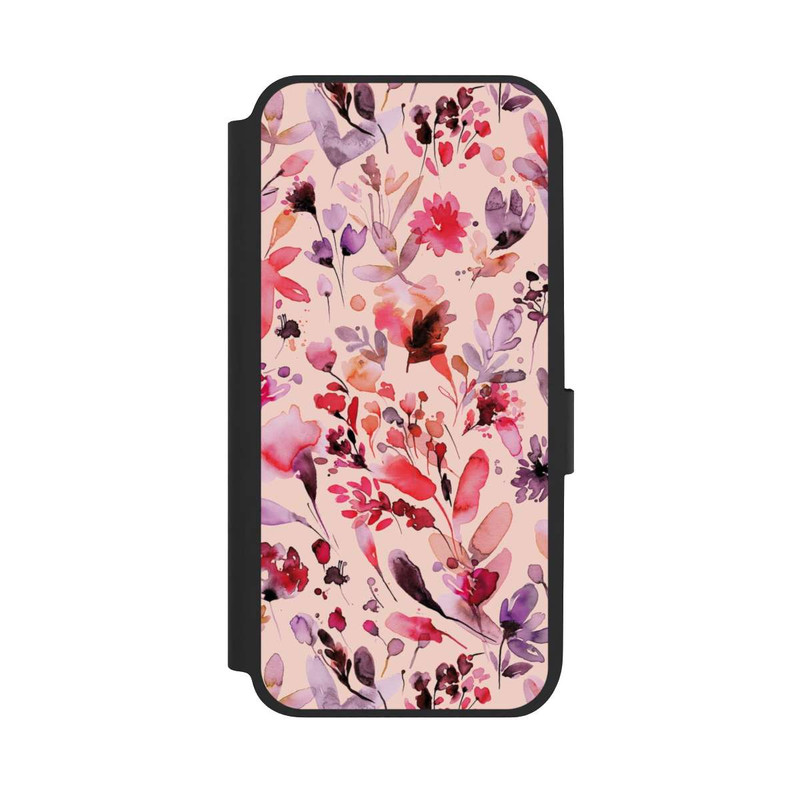 Galaxy A14 5G NIVOflip Fleurs artistiques Viva Magenta