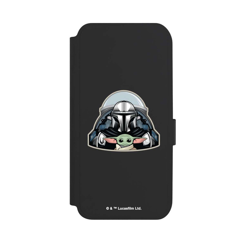 Galaxy A14 5G NIVOflip Mando und Grogu Transparent