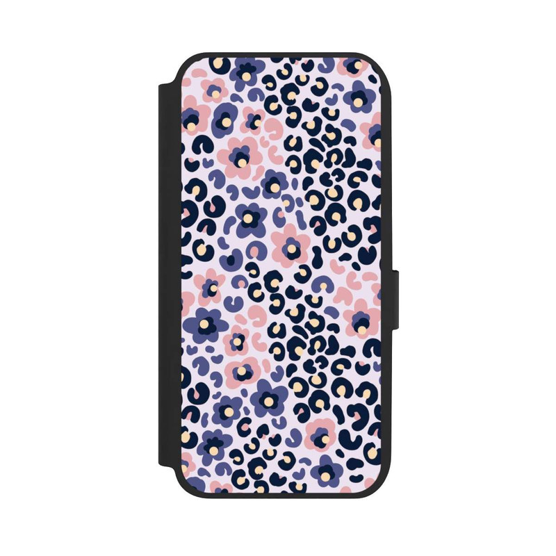 Galaxy A14 5G NIVOflip Peau d'animal avec des fleurs 1