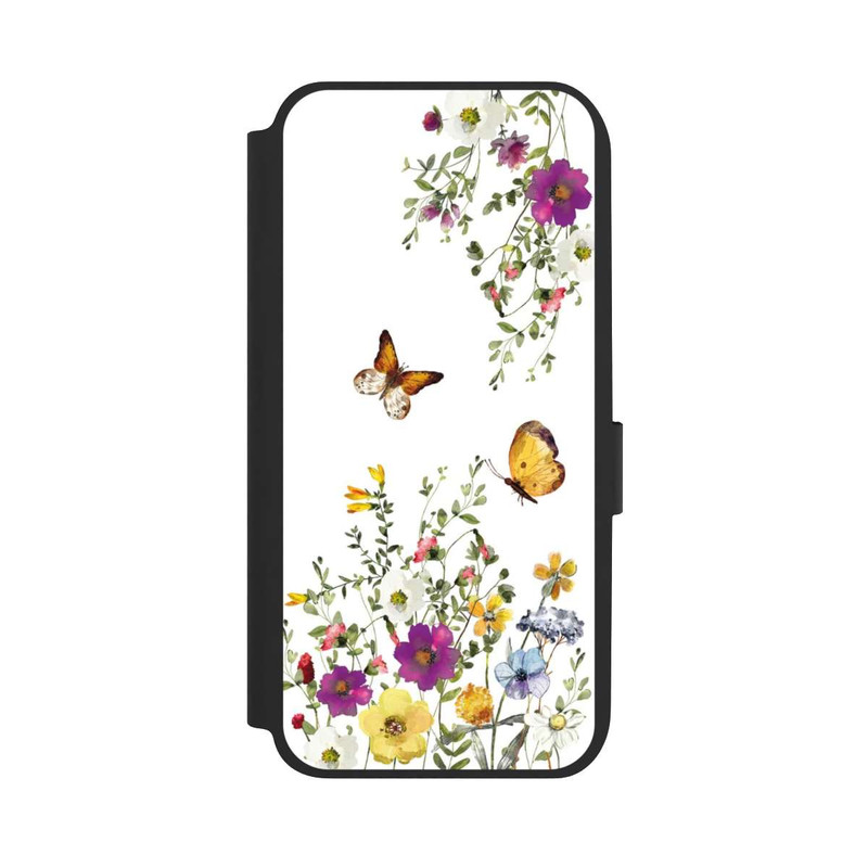 Galaxy A14 5G NIVOflip Papillons et fleurs colorées