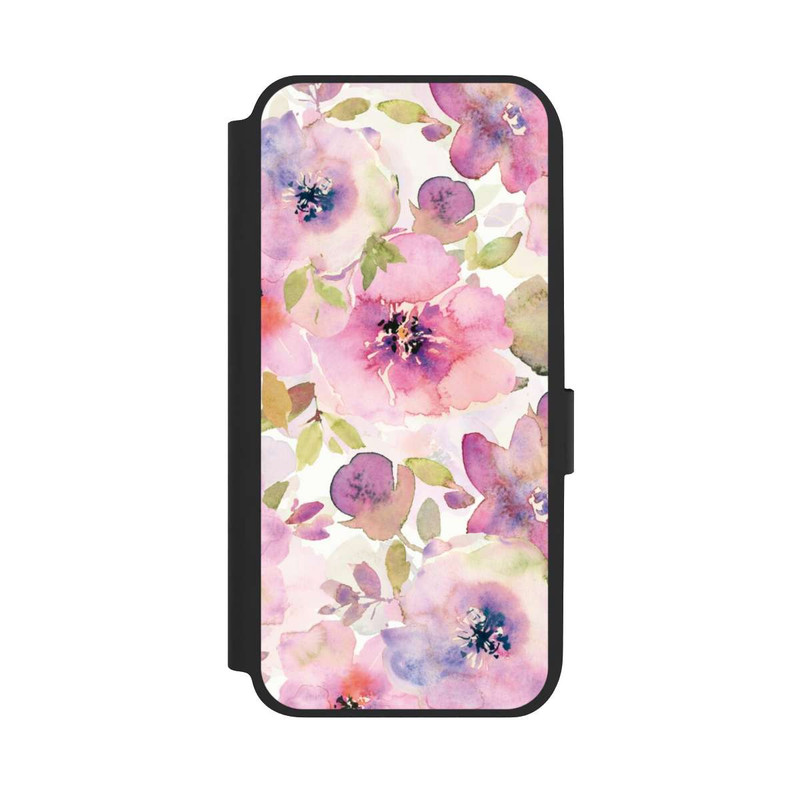 Galaxy A14 5G NIVOflip Tapete mit rosa Blumen