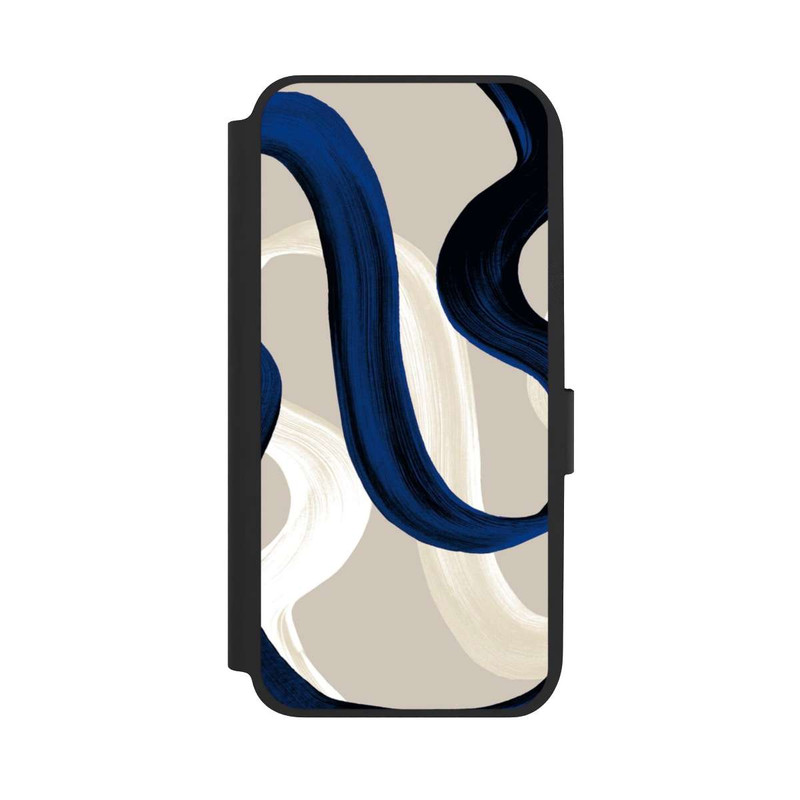 Galaxy A14 5G NIVOflip Abstrakte Pinselstriche 80