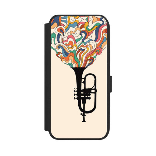 Samsung Galaxy A14 5G NIVOflip Flügelhorn Jazz bunt