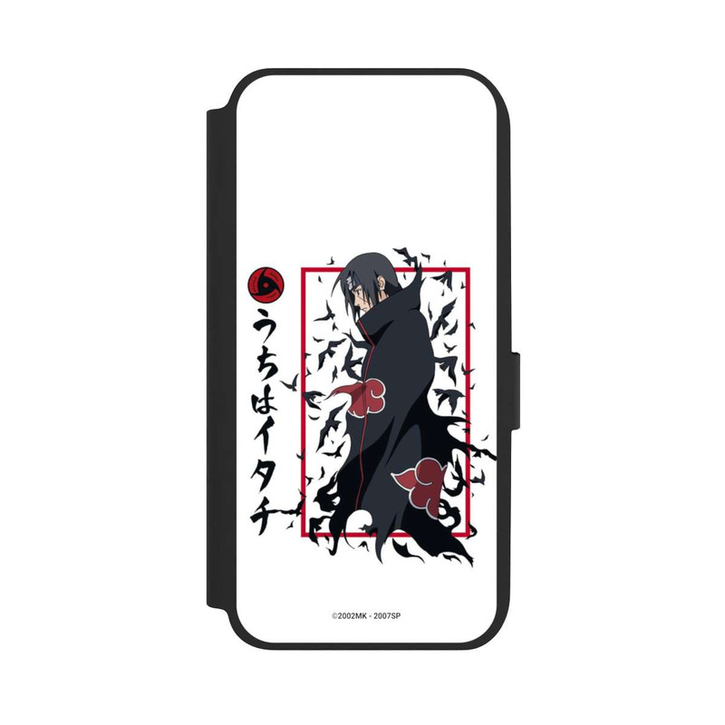 Galaxy A14 5G NIVOflip Les corbeaux Itachi blanche