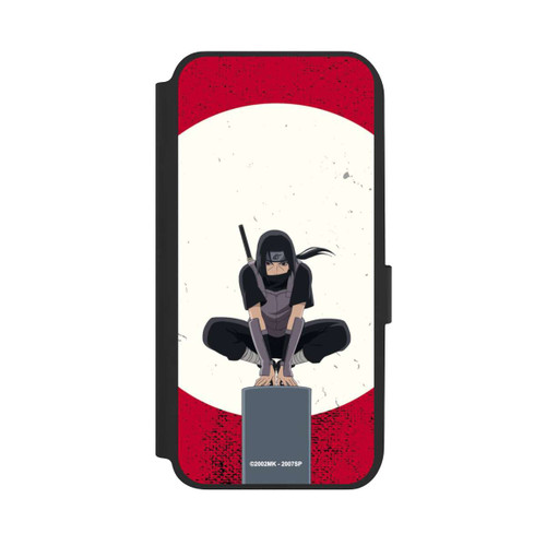 Samsung Galaxy A14 5G NIVOflip Itachi Uchiha symbol red background