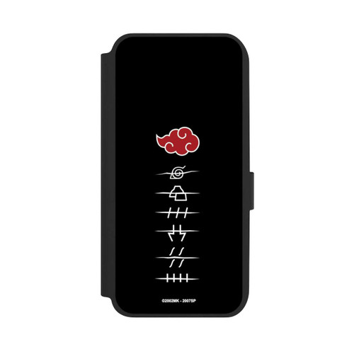 Samsung Galaxy A14 5G NIVOflip Akatsuki Member Symbols Black