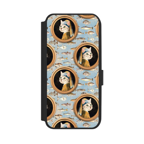 Samsung Galaxy A14 5G NIVOflip Katzen Muster