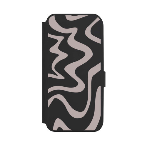 Samsung Galaxy A14 5G NIVOflip Linien Wellig Transparent