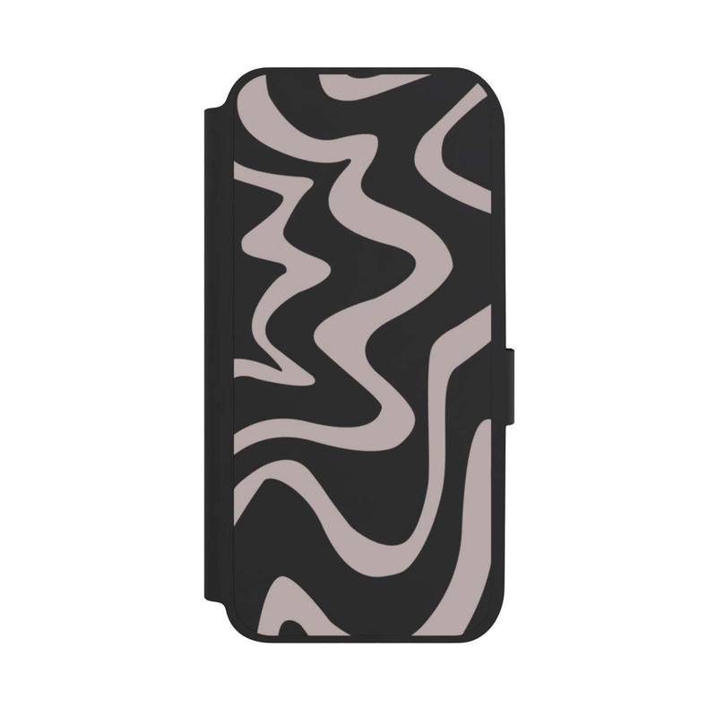 Galaxy A14 5G NIVOflip Linien Wellig Transparent