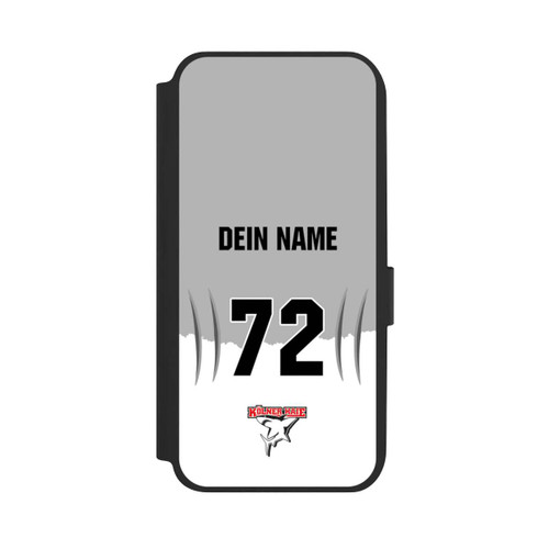 Samsung Galaxy A14 5G NIVOflip Kölner Haie Trikotmotiv Personalisierbar