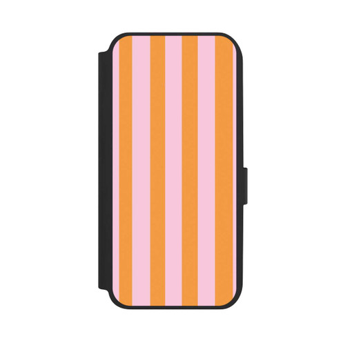 Samsung Galaxy A14 5G NIVOflip Orange Rosa Streifen