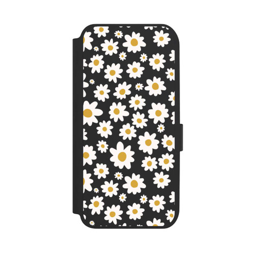 Samsung Galaxy A14 5G NIVOflip Daisy Flower Seamless Pattern Transparent