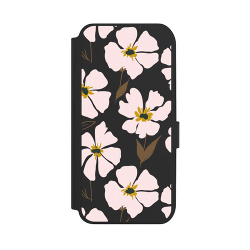 Samsung Galaxy A14 5G NIVOflip Simple Pastell Flowers Rose Transparent