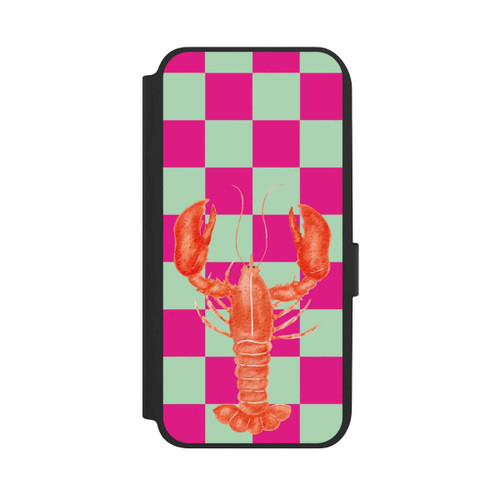 Samsung Galaxy A14 5G NIVOflip Pink Checkers Lobster
