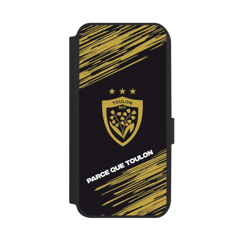 Galaxy A14 5G NIVOflip RCT Logo Gold Monochrom
