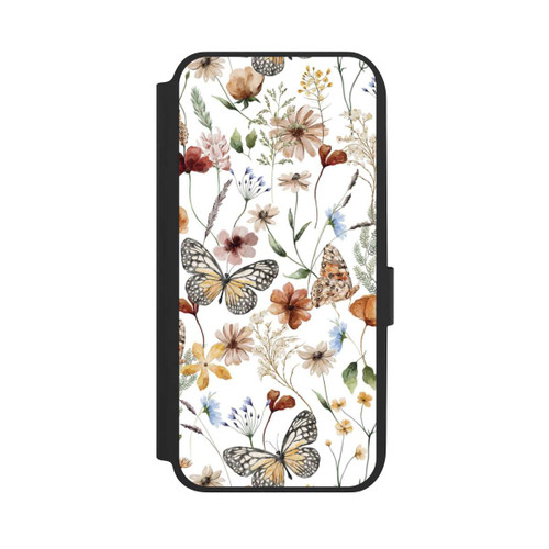 Samsung Galaxy A14 5G NIVOflip Wildflowers and Butterflies Pattern
