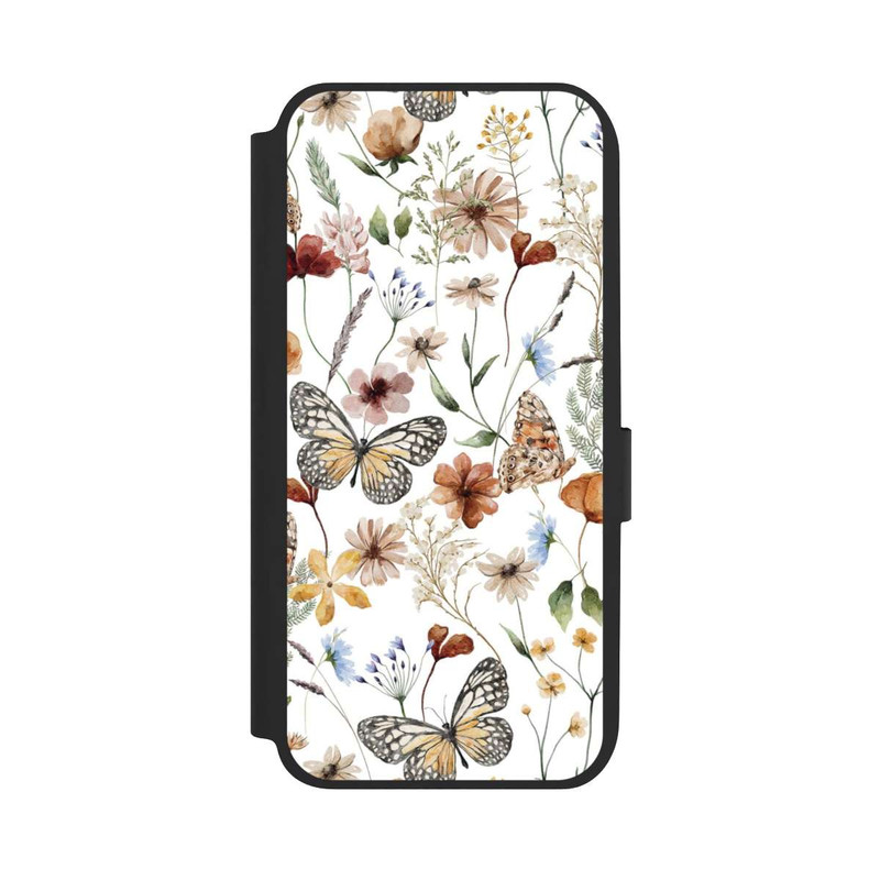 Galaxy A14 5G NIVOflip Wildflowers and Butterflies Pattern