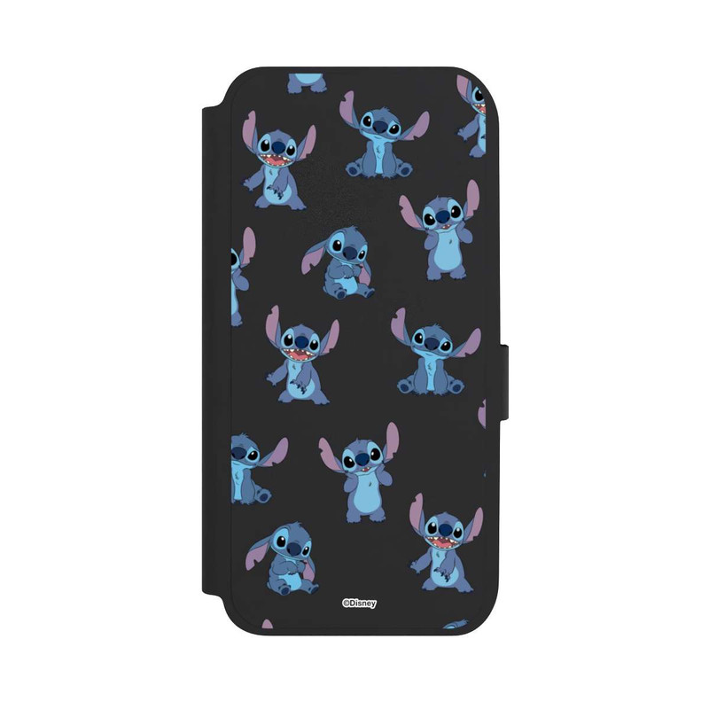Galaxy A14 5G NIVOflip Stitch Faces Pattern Transparent