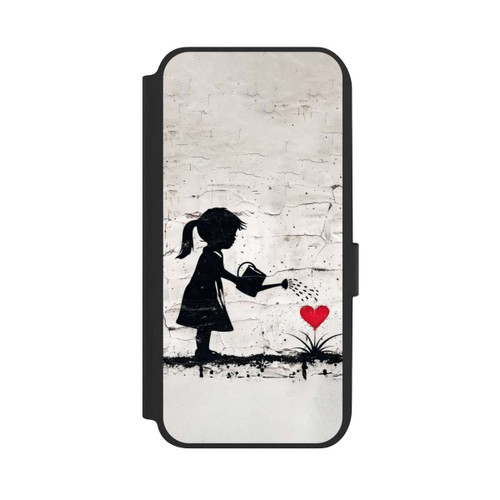Samsung Galaxy A14 5G NIVOflip Girl Watering Bunch of Flowers 