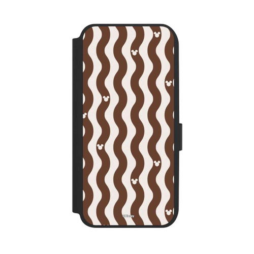 Samsung Galaxy A14 5G NIVOflip Mickey Mouse Brown Pattern Waves
