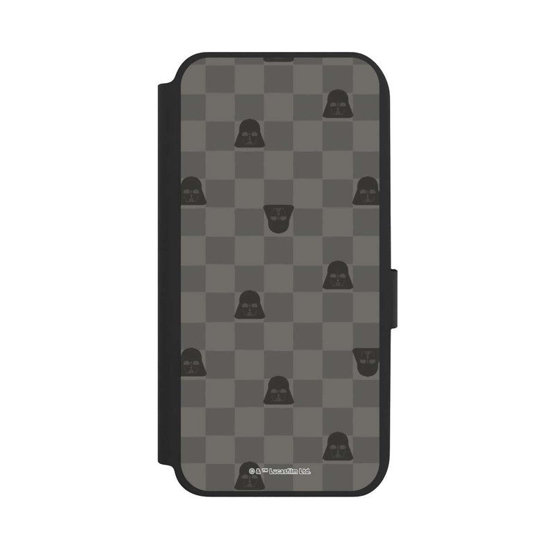 Galaxy A14 5G NIVOflip Darth Vader Schachbrettmuster Schwarz
