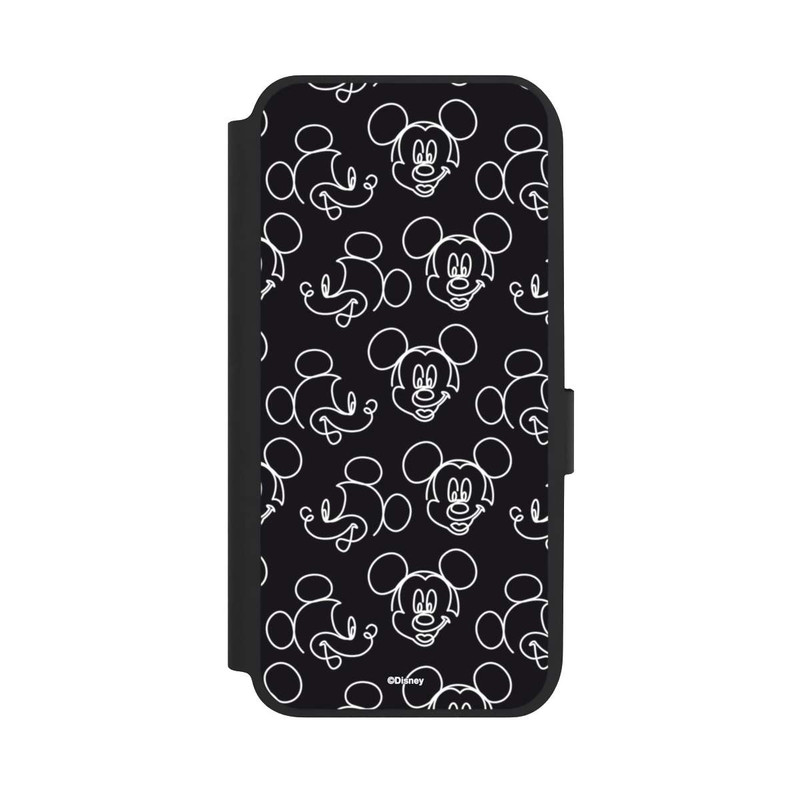Galaxy A14 5G NIVOflip Disney Mickey Muster Schwarz
