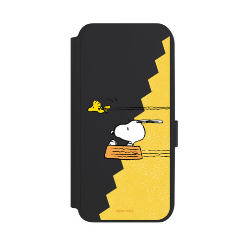 Samsung Galaxy A14 5G NIVOflip Peanuts-Snoopy und Woodstock Transparent