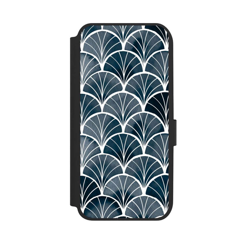 Galaxy A14 5G NIVOflip Botanische Brise Art Deco Grau